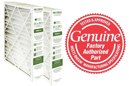 Rheem MERV 8 Replacement Filter for XHF-E24, 2 Pack