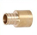3/4" PEX x 1" Female Sweat Brass Adapter