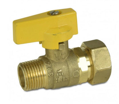 Pro Flex PFGV-PF12M 1/2in MIP x 1/2in CSST Gas Ball Valve