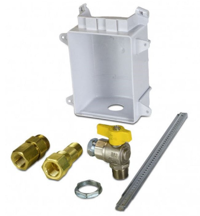 Pro Flex PFOX-1206 Ox Box Gas Outlet Box, 1/2 FIP x 1/2 CSST