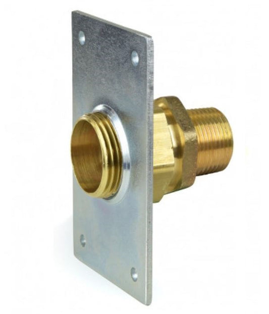 Pro Flex PFST-34 Termination Plate w/ 3/4" MIP (1/2" FIP) x 3/4" CSST Male Adapter Fitting