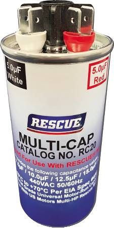 US Motors Rescue Multi Capacitor