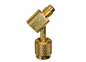 Fieldpiece RHCM45 Mini Split Adapter - 5/16" Female x 1/4" Male (45 degree)