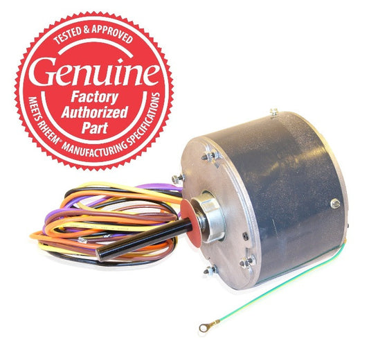 Rheem 51-23055-11 Condenser Fan Motor 1/5 HP 1075 RPM 1 SPD 208-230/1/60