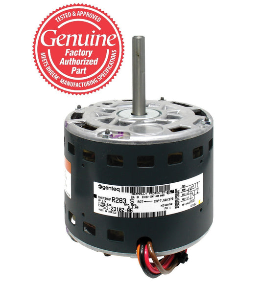 Rheem Ruud 51-23102-06 230V Blower Motor 1/4 HP 825 RPM 2 SP