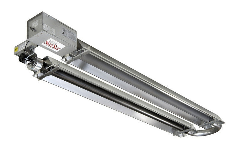 SunStar SIU 30' 75K BTU Infrared Tube Garage Heater LP