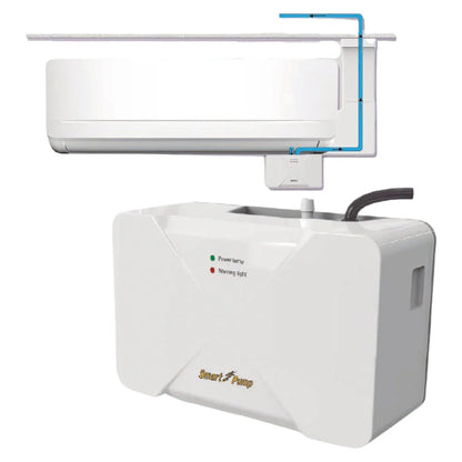 Smart Electric SPB-66 Condensate Pump for Mini Split Units, 3.3ft Lift, 10.6 Gal/H, External Mount, 110v-240V
