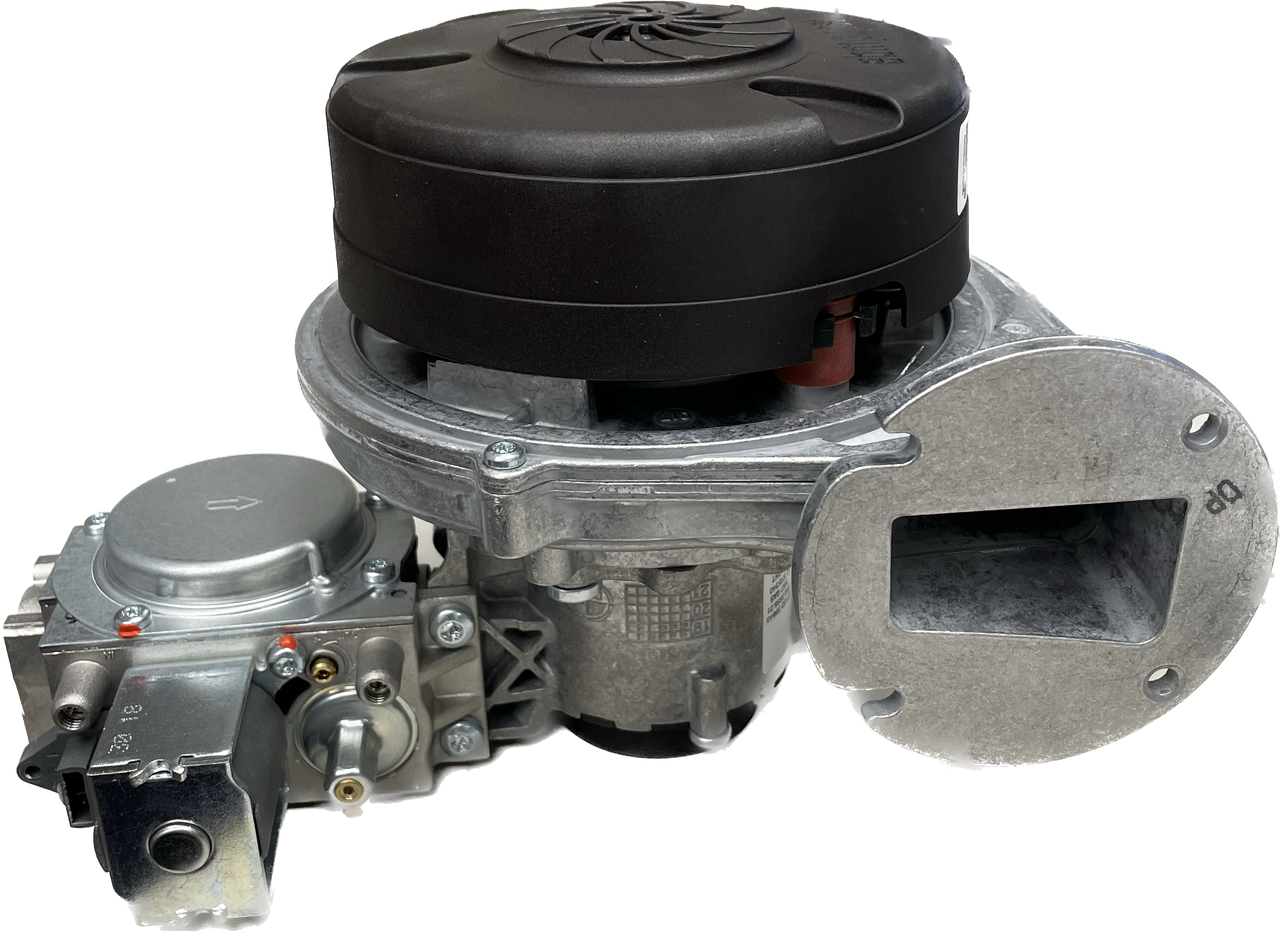 Burnham 107866-01 Comb Assy, Blower & Nat Gas Valve Phantom K2 120-150B (10:1)