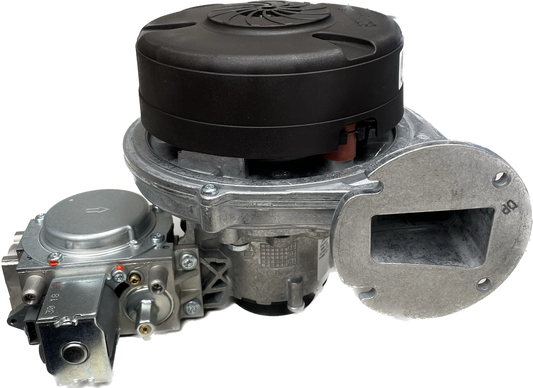 Burnham 107866-01 Comb Assy, Blower & Nat Gas Valve Phantom K2 120-150B (10:1)