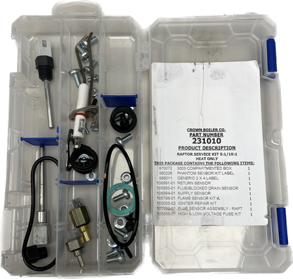 Crown Boiler Raptor RAPTOR SENSOR KIT 5:1/10:1 Heat only