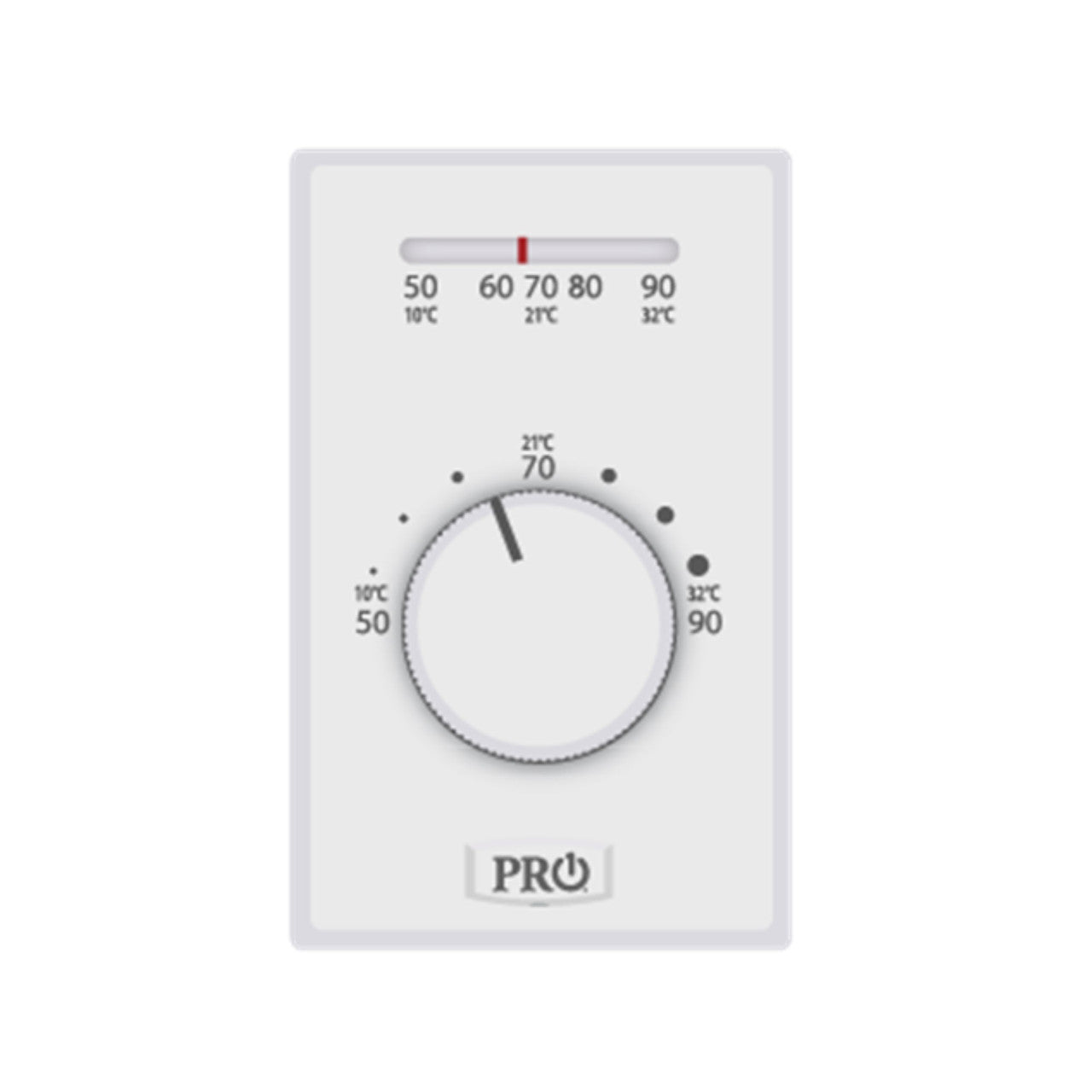 2 Wire Non Programmable Heat Only Thermostat
