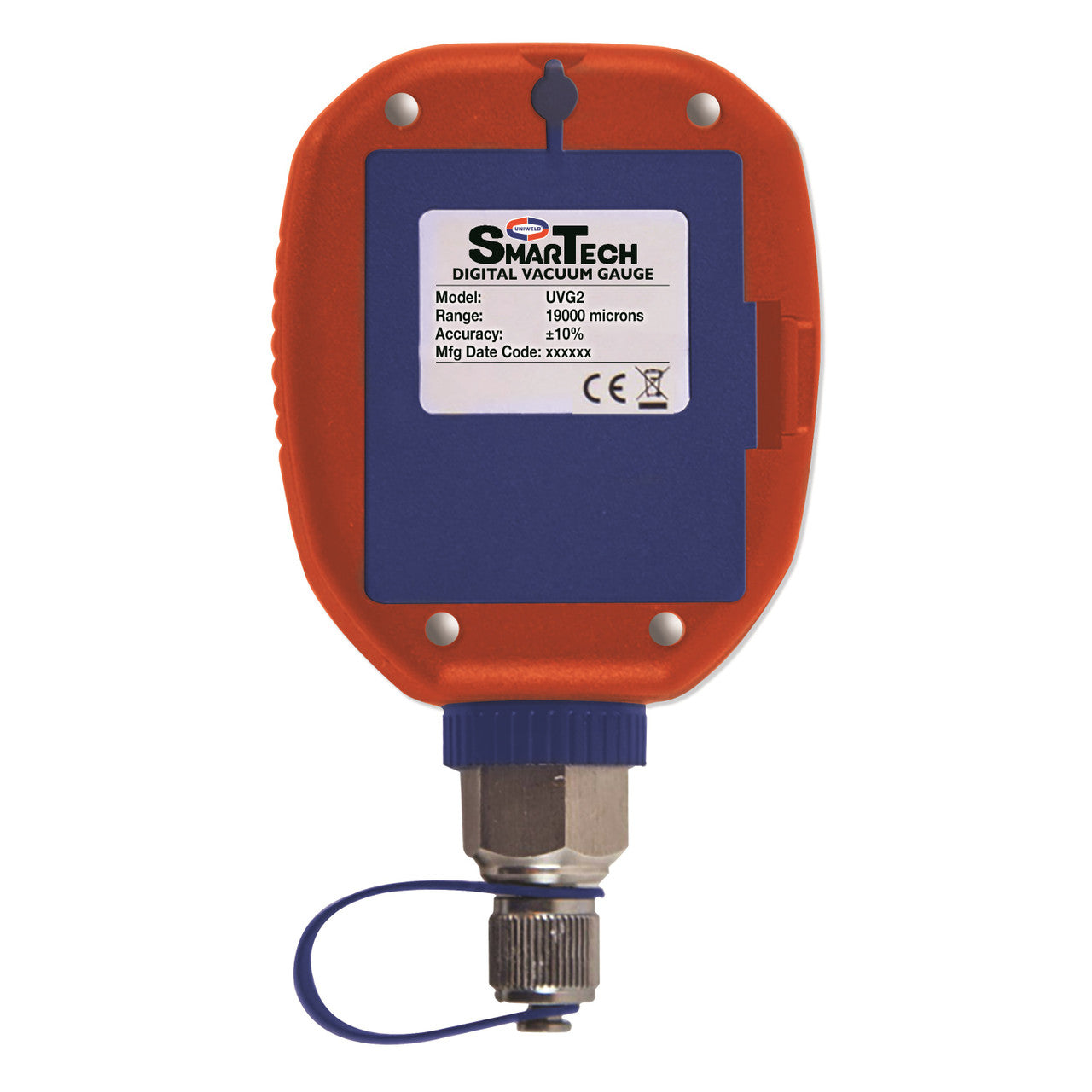 Uniweld Digital Vacuum Gauge & 1/4" x 1/4" Female Adapter