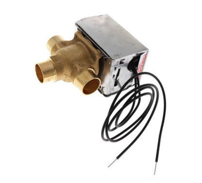 Honeywell V8044A1044 3/4" Sweat Connection 3 Way Zone Valve