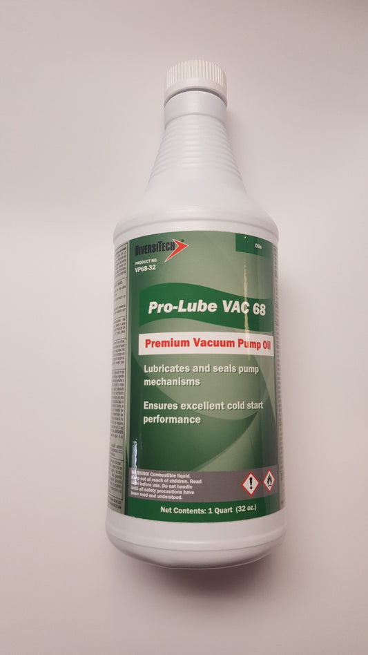 DiversiTech VP68-32 Pro-Lube-VAC Vacuum Pump Oil 1 Qt Jug
