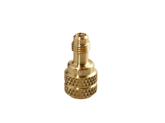 CPS AD44LH 1/4” LH FM X 1/4“ M STR ADAPTER W/CORE A2L