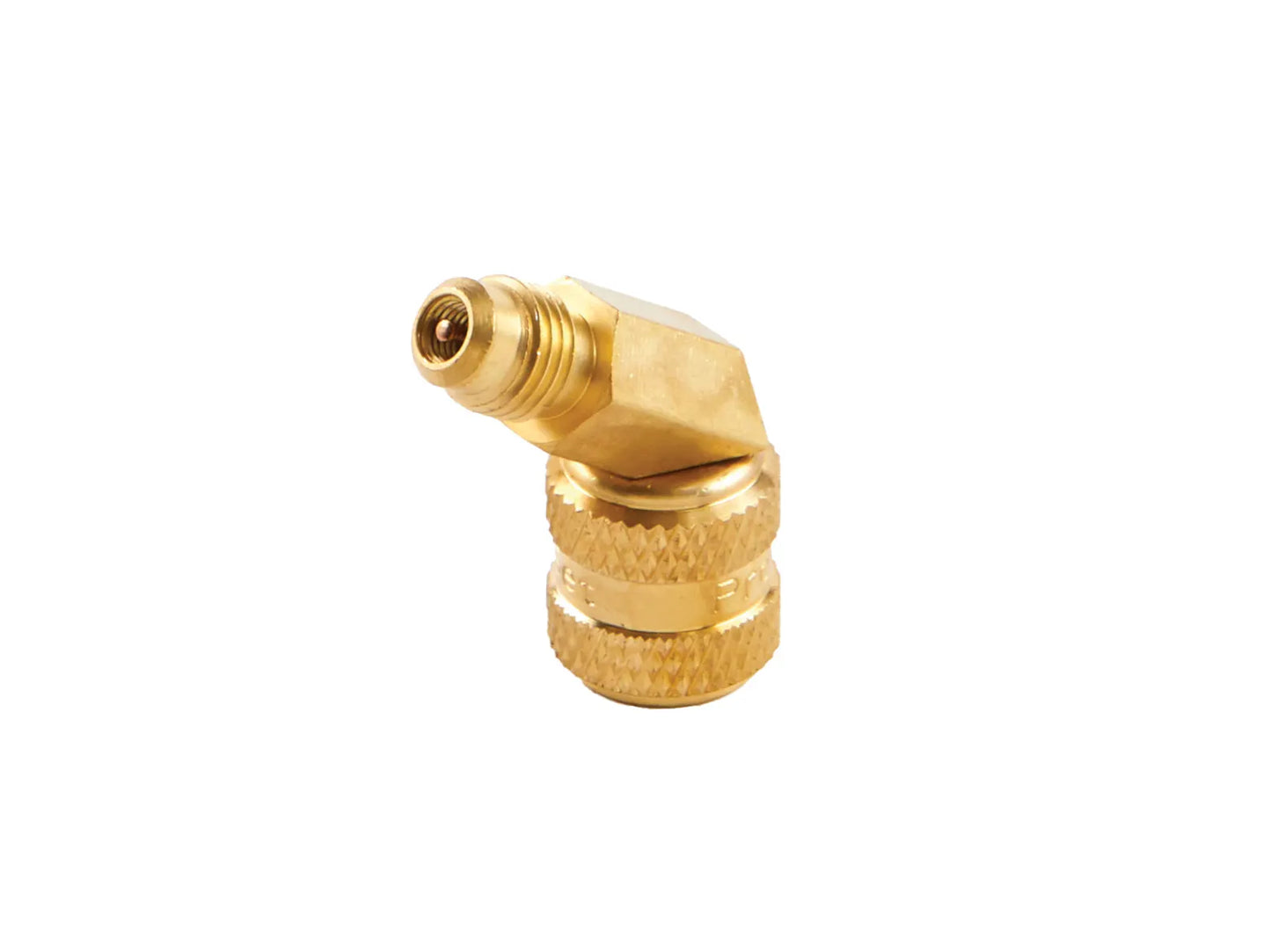 CPS AD44LHS 1/4” LH FM SWIVEL X 1/4“ M 55° ADAPTER W/CORE A2L