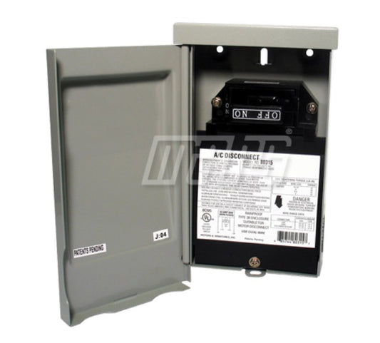 30 Amp Fused Disconnect Single Phase 240V
