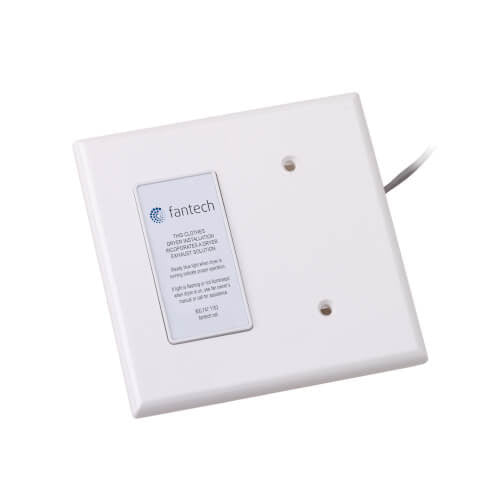 Fantech DEDPV705 4" Dryer Exhaust Duct Power Ventilator, 83 W, 0.73 A (120V)