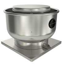 Fantech 15" Roof Ventilator Belt Drive Upblast 5BDU15EB-A, 3/4 HP, 115/230V, 1 PH, 2811 CFM, ODP