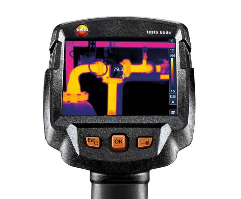 Testo 868s Thermal Imaging Camera 160 x 120 with SuperResolution and Smart App