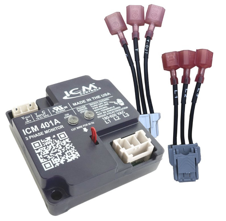 ICM401A ICM LINE VOLTAGE MONITORING, THREE PHASE VOLTAGE MONITORS