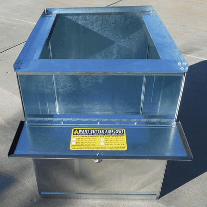 Flow Right 21" Galvanized Air Handler Filter Box