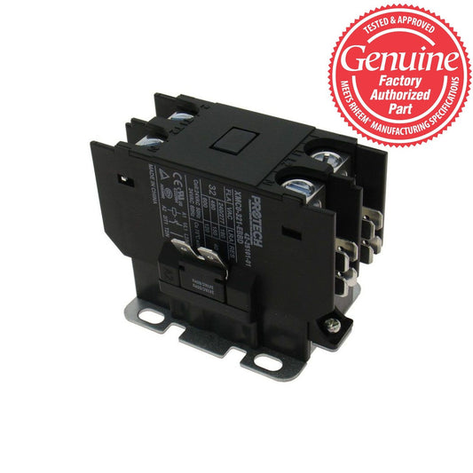 Rheem Protech 42-25101-01 Contactor 30A 1 Pole 24V Coil