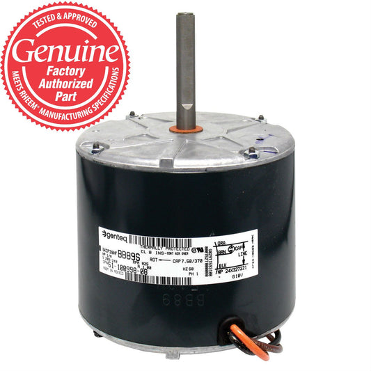 Condenser Motor 1/8 HP 825 RPM 1 SPD 208-230/1/60