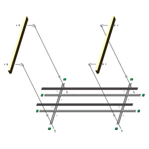 FURNACE EZ-LEVEL HANGER KIT FOR HORIZONTAL INSTALLATIONS