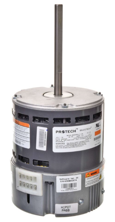 Rheem 51-104356-16 SelecTech Blower Motor, 3/4 HP, 1 Phase, 120V, Variable Speed