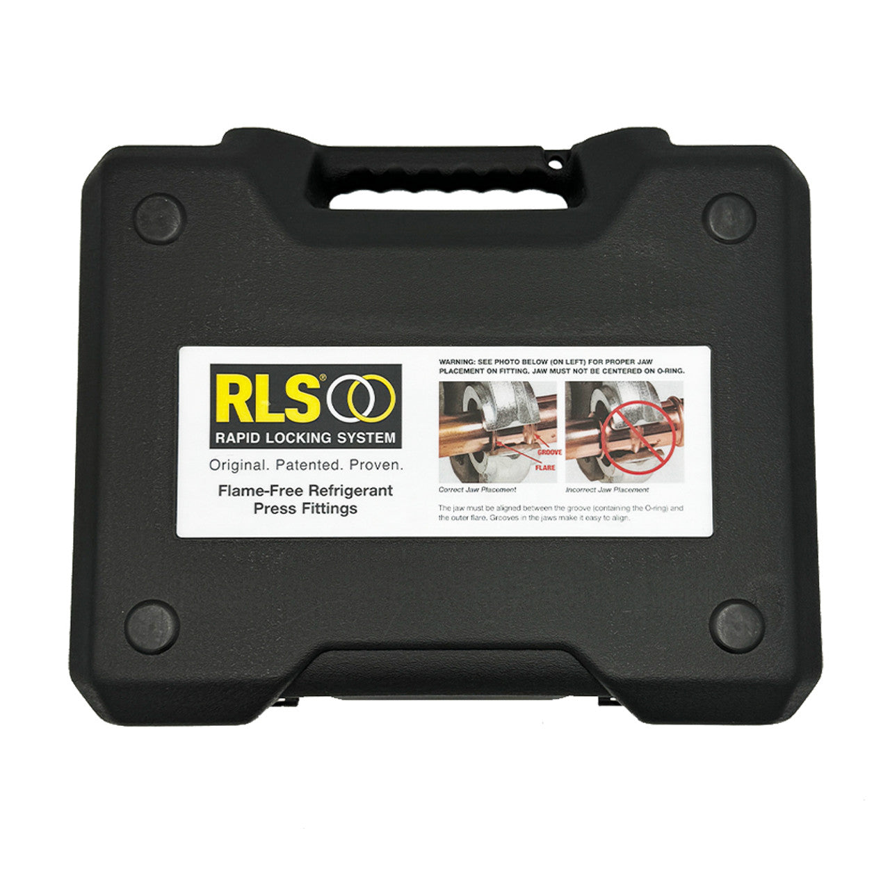 RIDGID RLS 24kN Refrigerant Copper Press Residential 6 Jaw Kit - 1/4" to 7/8"