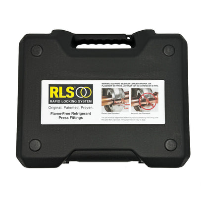 RIDGID RLS 24kN Refrigerant Copper Press Residential 6 Jaw Kit - 1/4" to 7/8"
