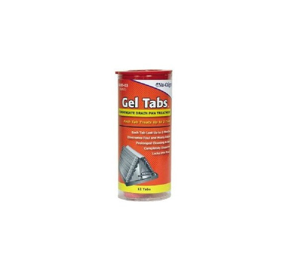 Nu-Calgon 4185-03 Geltabs Condensate Pan Treatment 3T