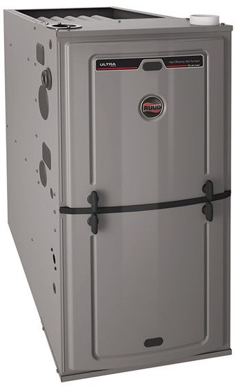 Ruud U802VA100521MXA 100K BTU 80% AFUE Upflow Horizontal Two-Stage VS Furnace