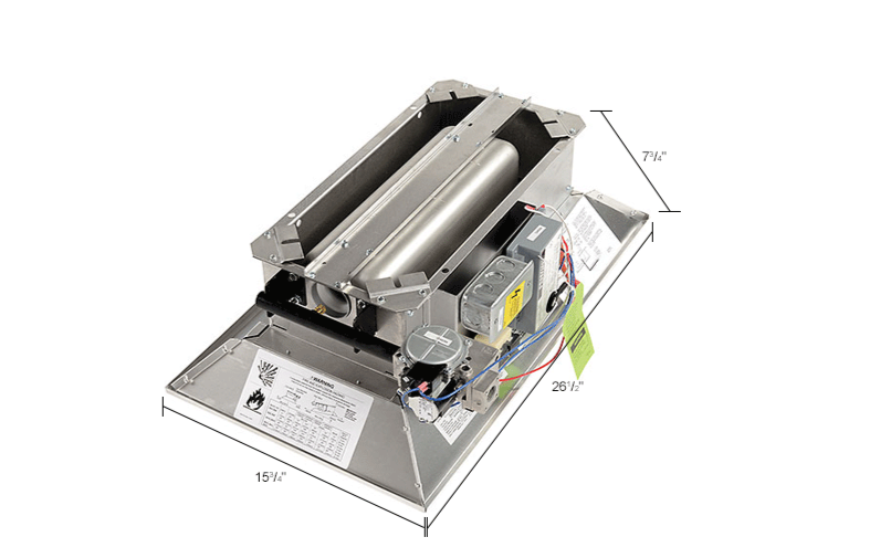 Sunstar SG3 30,000 BTU Nat Gas Infrared Radiant  Heater