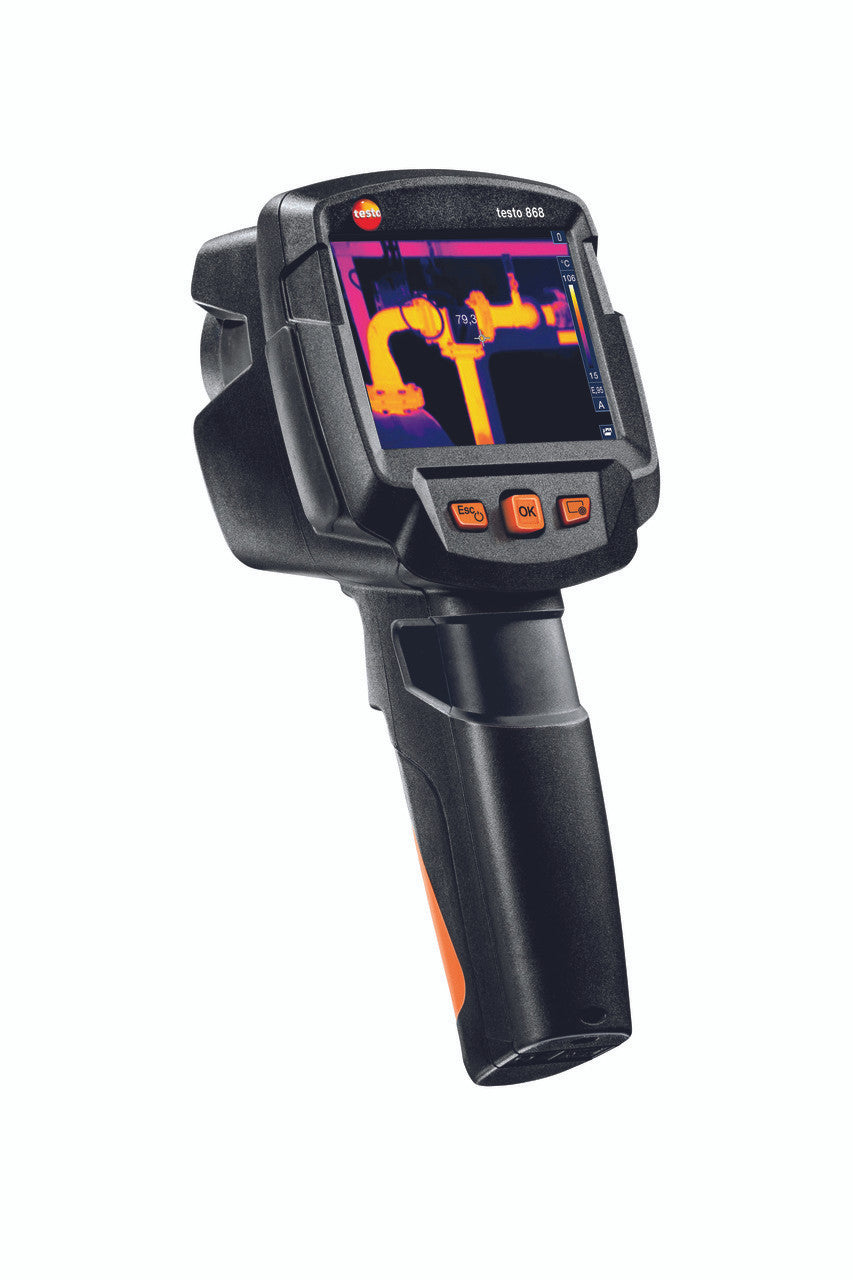 Testo 868s Thermal Imaging Camera 160 x 120 with SuperResolution and Smart App